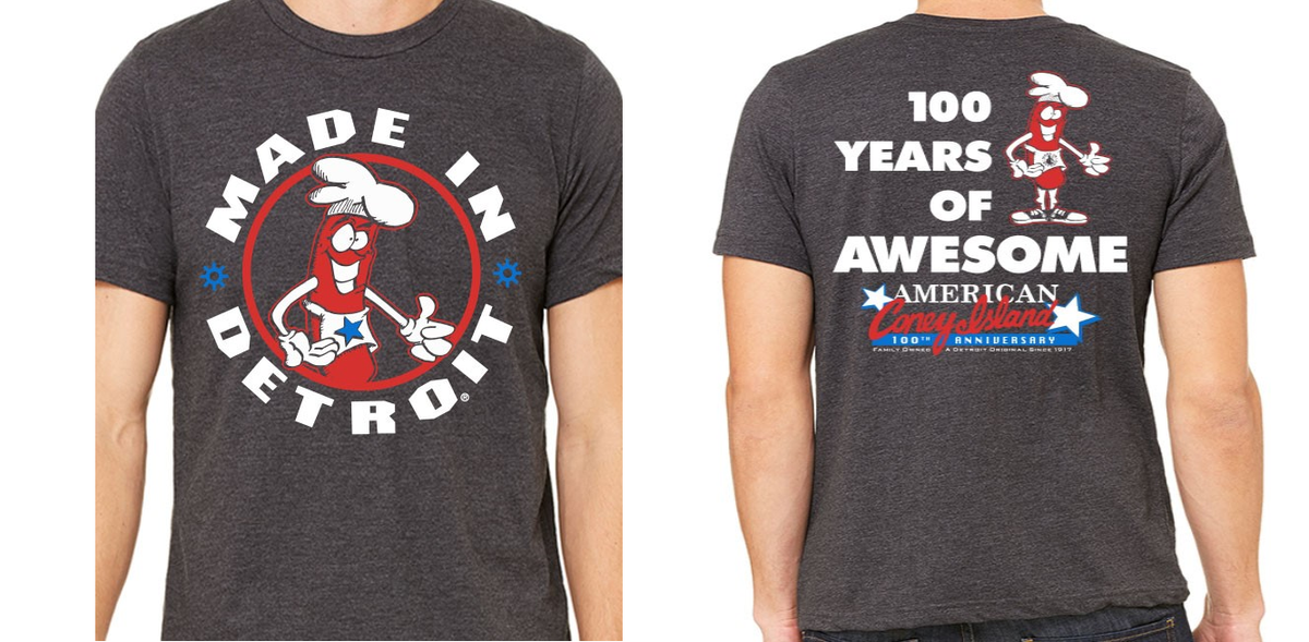 The American Coney Island 100 years special edition T-shirt